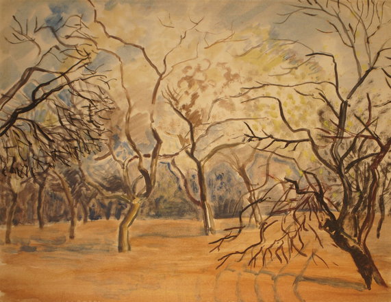 Orchard No. 2 — Trevor Tennant — Watercolour on paper painting